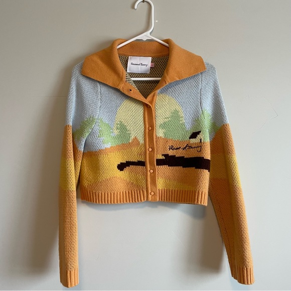 House of Sunny Sweaters - House of Sunny cardigan, size US 4.